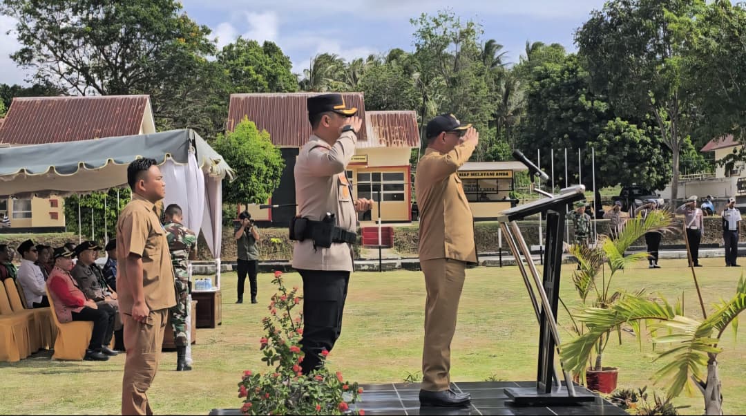 Bupati Noach Pimpin Apel Gelar Pasukan Operasi Ketupat 2026
