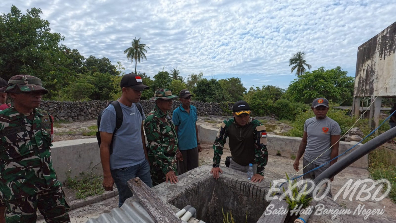 Tinjau Lokasi, Dandim 1511/Pulau Moa Pastikan TMMD Ke-128 Siap Dilaksanakan