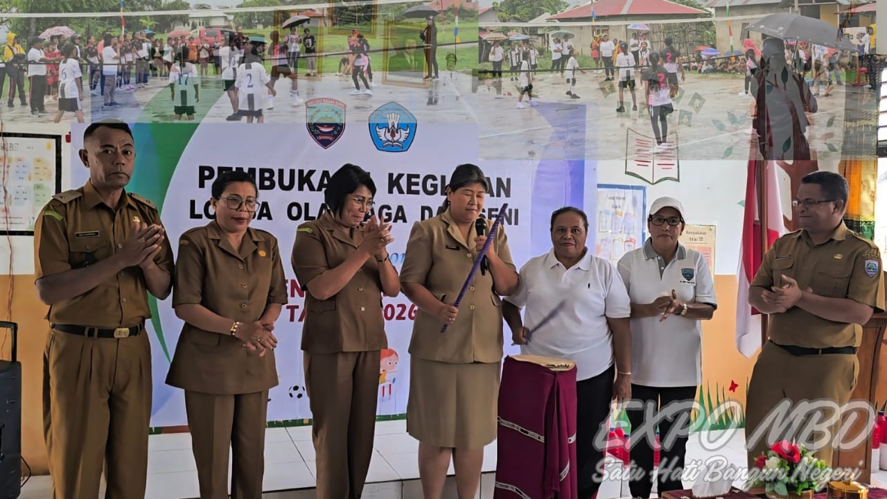 Songsong Hardiknas, SD Se-Kecamatan Moa Gelar Lomba Olahraga dan Seni