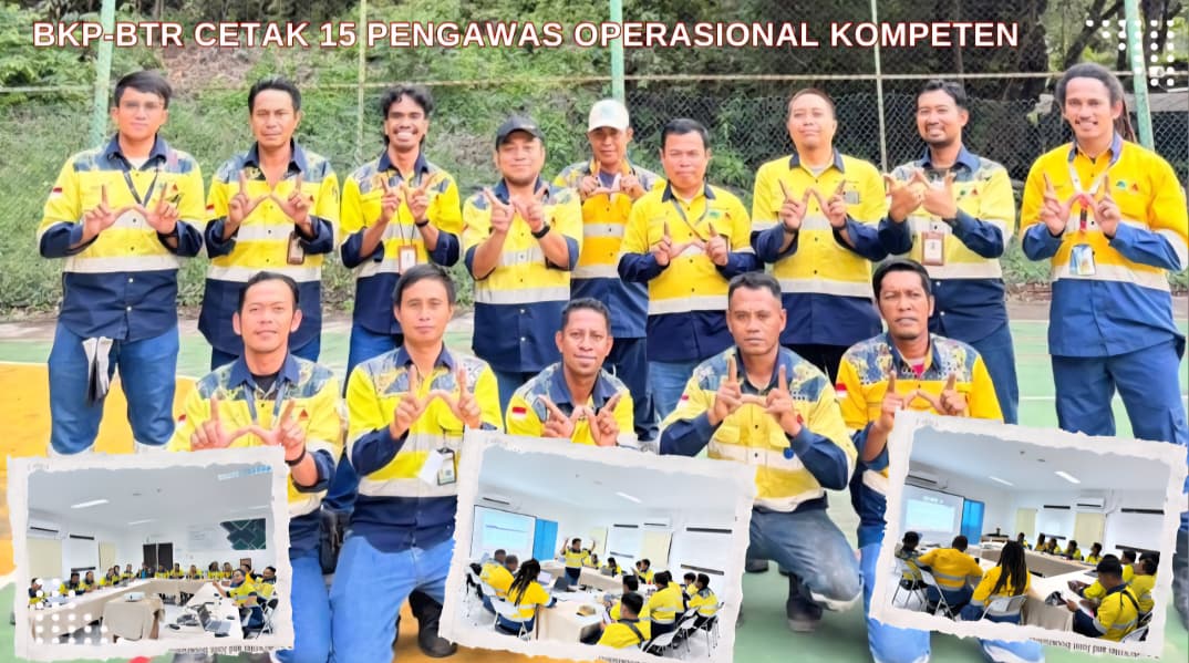 BKP-BTR Cetak 15 Pengawas Operasional Kompeten