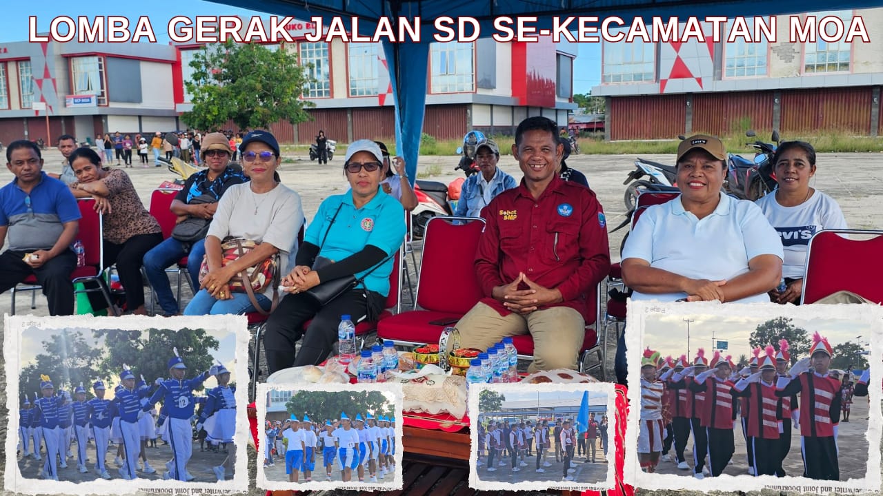 Lomba Gerak Jalan Tingkat SD Kecamatan Moa