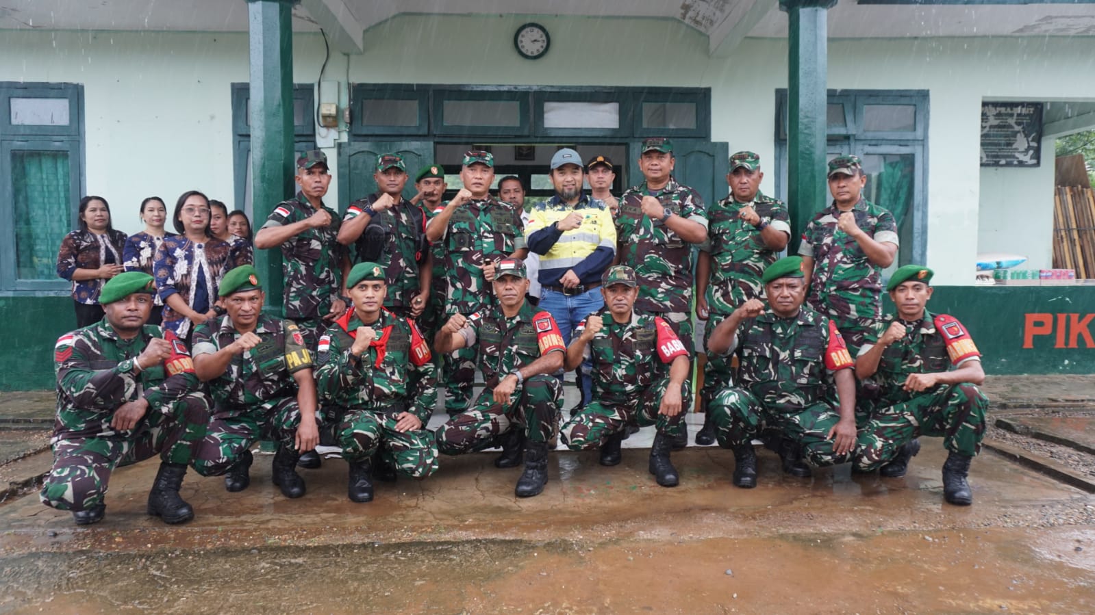 Danrem 151/Binaiya Tinjau Koramil Wetar, Cek Kebutuhan Prajurit