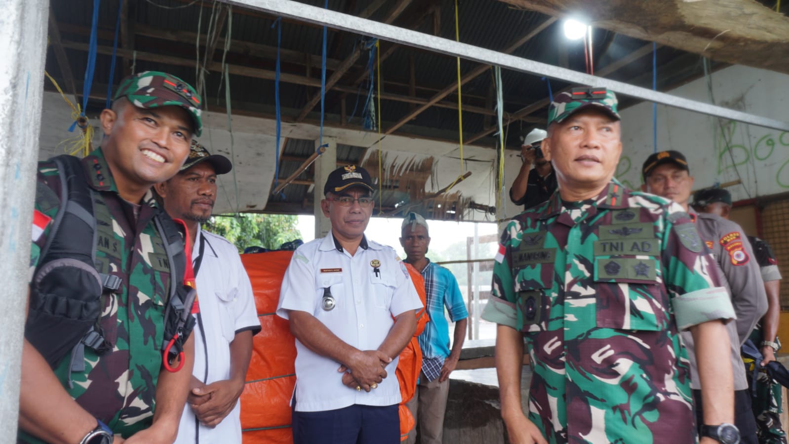 Danrem 151/Binaiya Tinjau Pembangunan KDKMP Wetar Utara