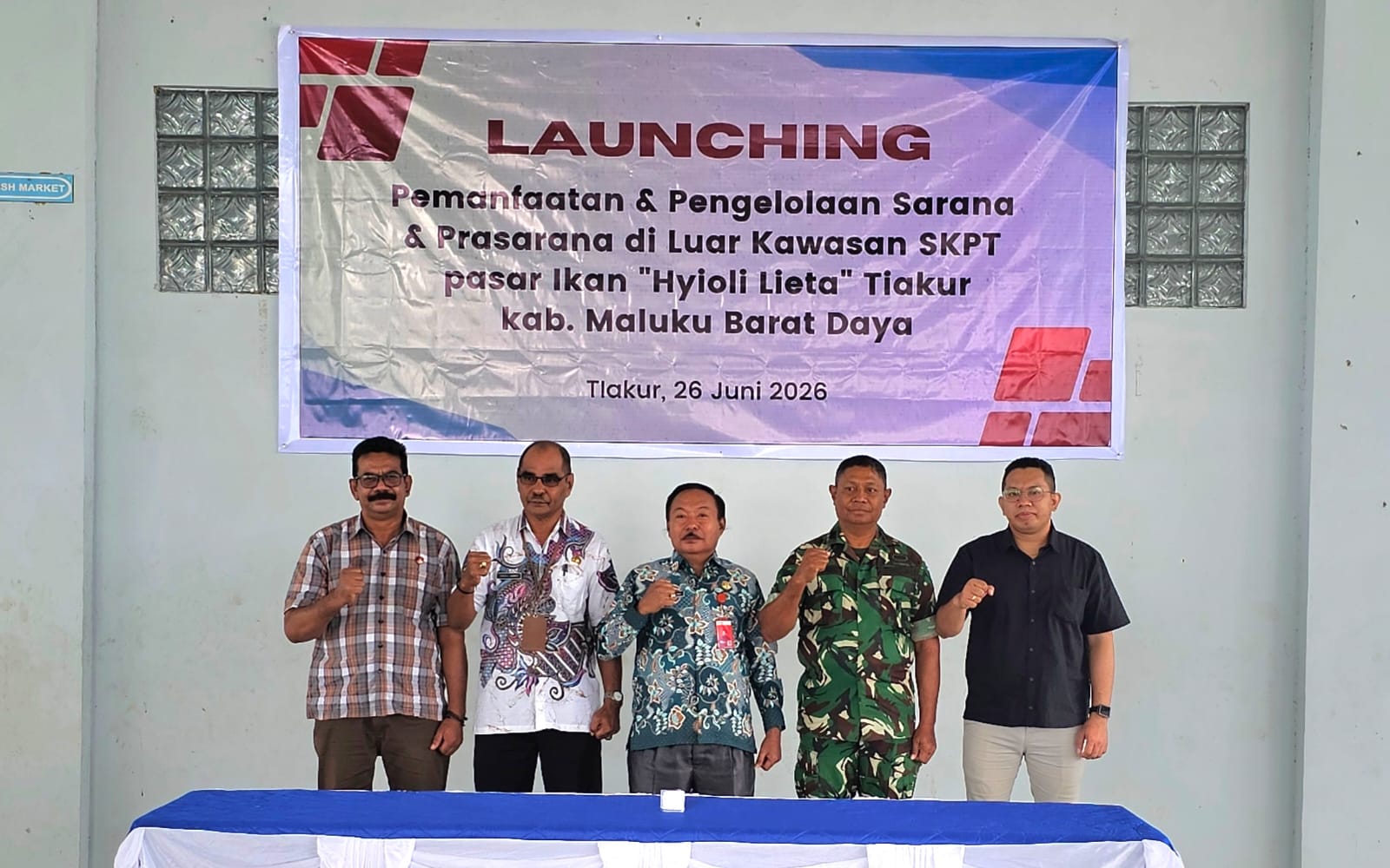 Pasar Ikan ”Hnyioli Lieta” Resmi Beroperasi