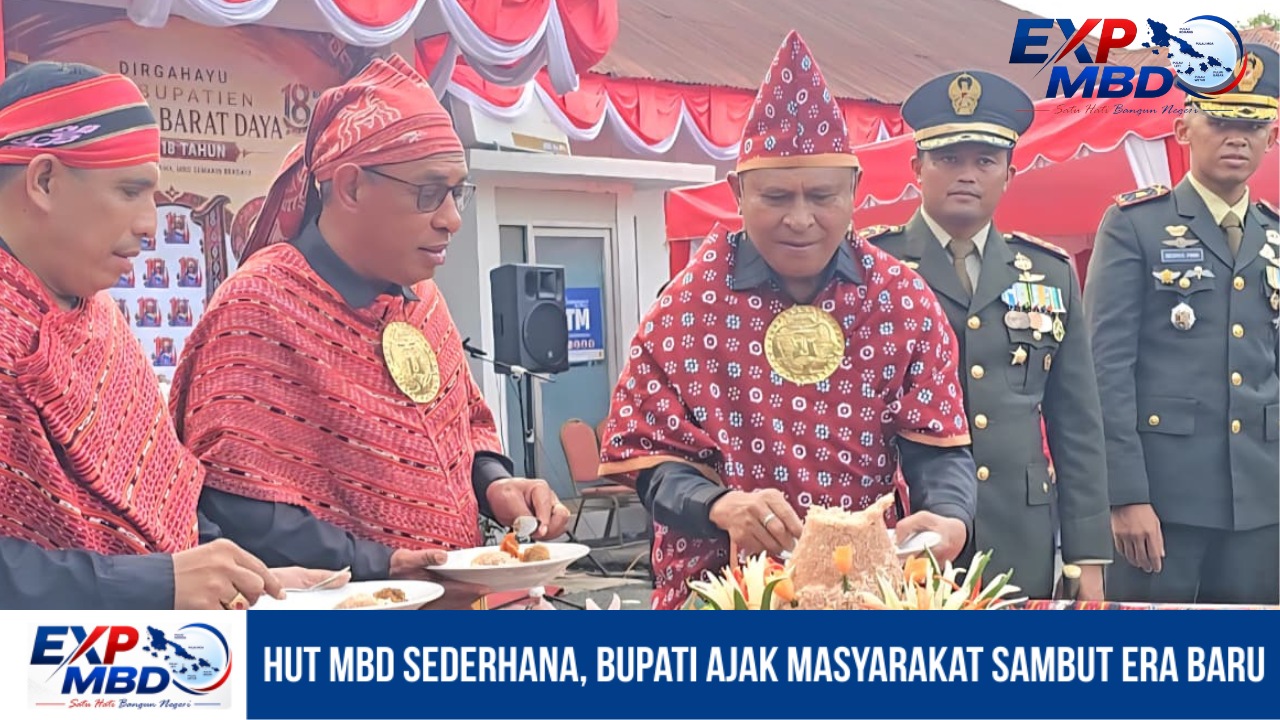 HUT MBD Sederhana, Bupati Ajak Masyarakat Sambut Era Baru