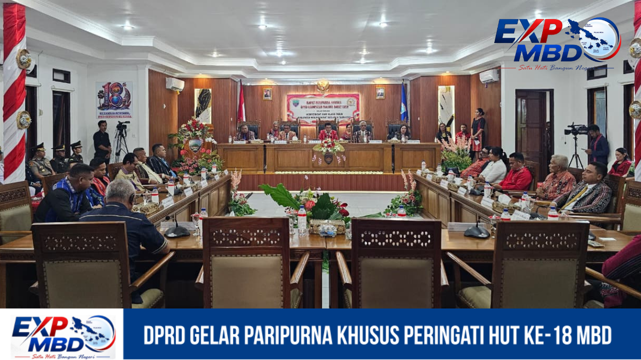 DPRD MBD Gelar Paripurna Khusus Peringati HUT Ke-18 MBD