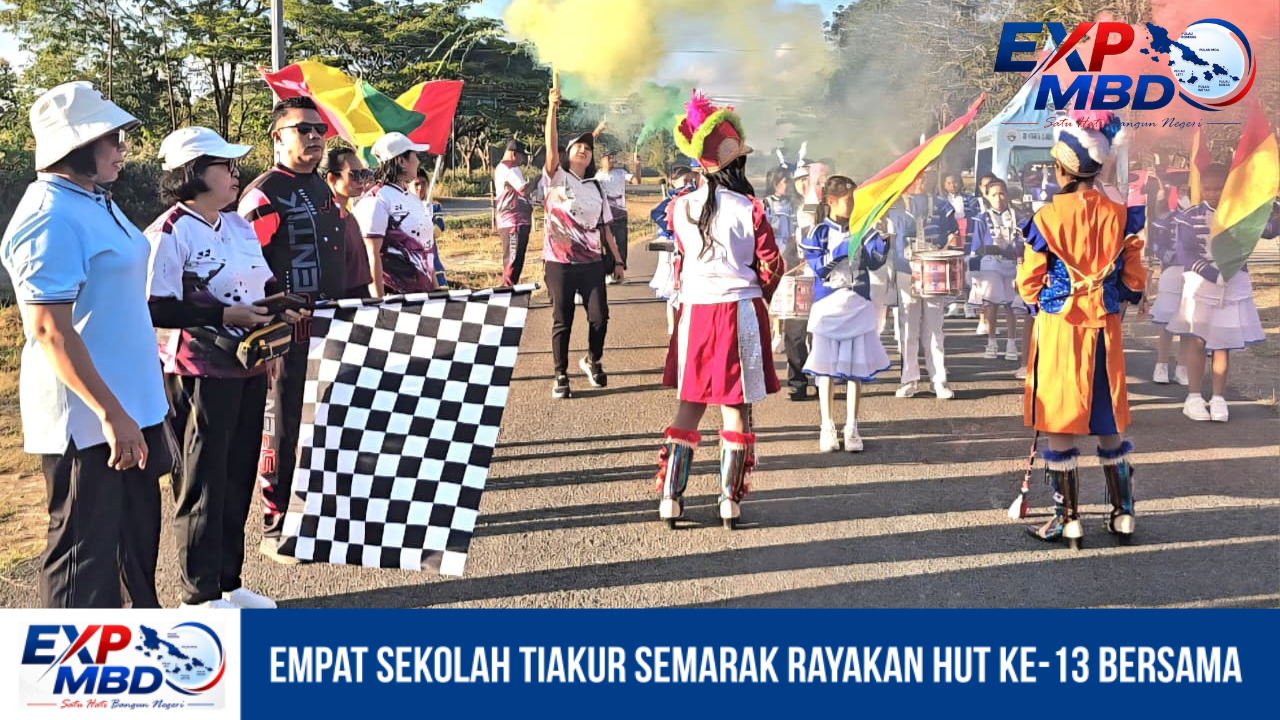 Empat Sekolah Tiakur Semarak Rayakan HUT Ke-13 Bersama