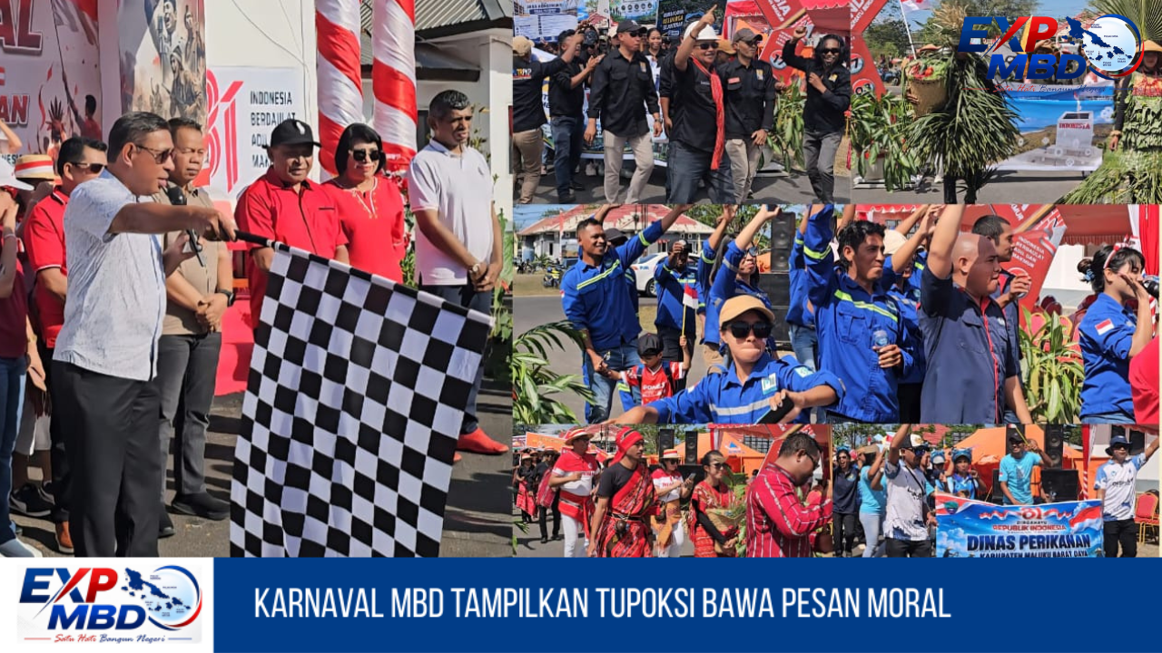 Karnaval MBD Tampilkan Tupoksi Bawa Pesan Moral