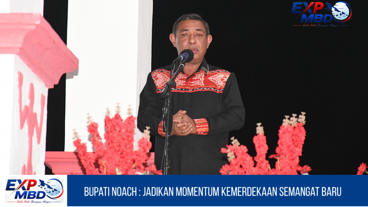 Bupati Noach : Jadikan Momentum Kemerdekaan Semangat Baru