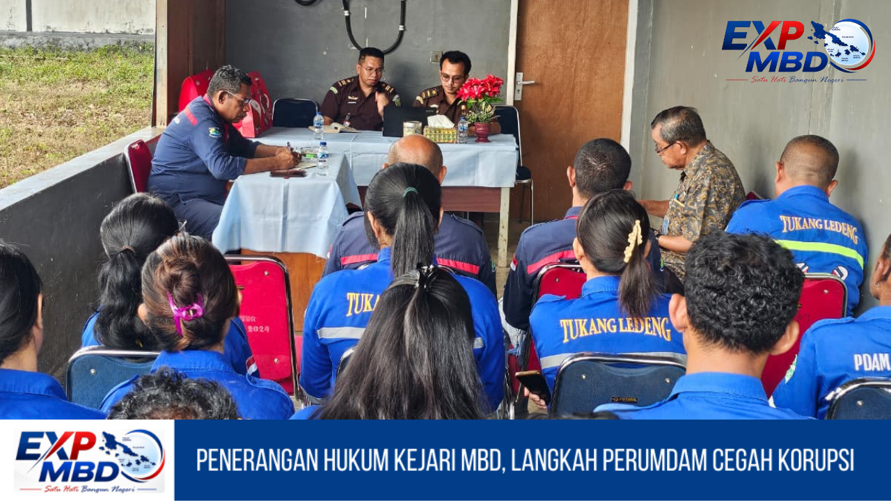 Penerangan Hukum Kejari MBD, Langkah Perumdam Cegah Korupsi