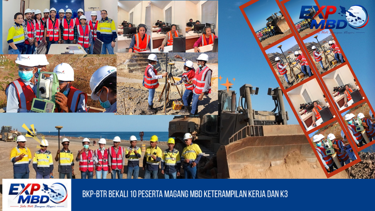 BKP-BTR Bekali 10 Peserta Magang MBD Keterampilan Kerja dan K3