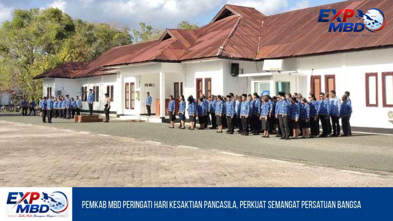 Pemkab MBD Peringati Hari Kesaktian Pancasila, Perkuat Semangat Persatuan Bangsa