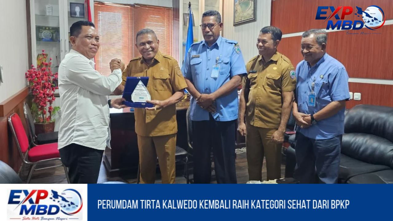 Perumdam Tirta Kalwedo Kembali Raih Kategori Sehat dari BPKP