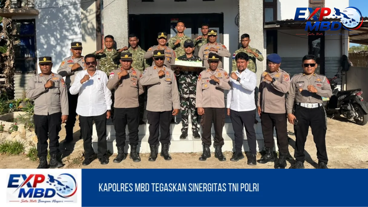 Kapolres MBD Tegaskan Sinergitas TNI Polri